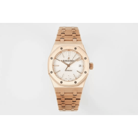 AUDEMARS PIGUET 오데마피게 로얄오크 금통 화이 37mm 15450