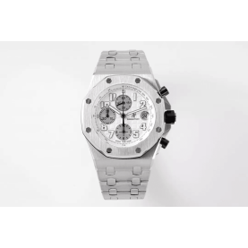 AUDEMARS PIGUET 오데마피게 로얄오크 오프쇼어 화이트 다이얼 26470