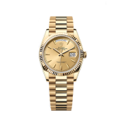 24위 ROLEX 로렉스 데이데이트 샴폐인 다이얼 옐로우 골드 금통 36mm