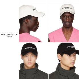WOOYOUNGMI 우영미 로고시그니처 자수볼캡