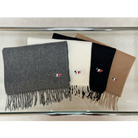 MAISON KITSUNE 메종키츠네 트리컬러폭스 울머플러