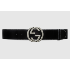 GUCCI 구찌 인터로킹 G 버클 와이드 벨트 3COLOR