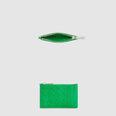 BOTTEGA VENETA 보테가베네타 인트레치아토 지퍼 카드 케이스 755985