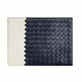 BOTTEGA VENETA 보테가베네타 인트레치아토 하프 지퍼 파우치 607479 2COLOR