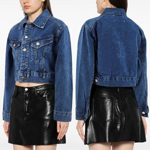 MAISON MARGIELA 메종마르지엘라 크롭 데님 자켓 2COLOR