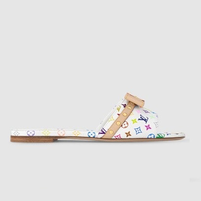 LOUIS VUITTON 루이비통 여성용 슬리퍼 LV x TM 6AM 플랫 뮬 1AGZUV