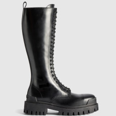 BALENCIAGA 발렌시아가 여성용 부츠 트랙터 콤뱃 부츠 763557