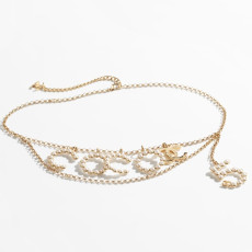 CHANEL 샤넬 체인 벨트 ABD627