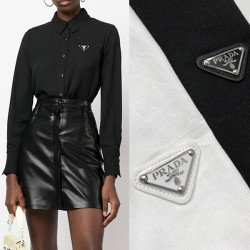 ●9월 판매 14위● PRADA 프라다 플레이트 셔츠