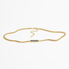 CHANEL 샤넬 체인 벨트 ABC748