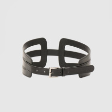 LOEWE 로에베 아나그램 컷아웃 벨트 (80mm)