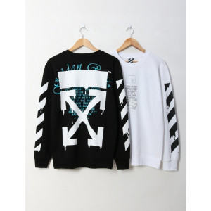 OFF-WHITE 오프화이트 드리핑 맨투맨