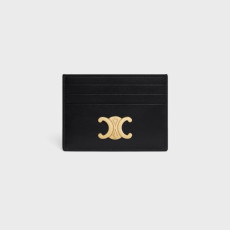 CELINE 셀린느 트리옹프 카드 지갑 샤이니 카프스킨 10L833 4COLOR