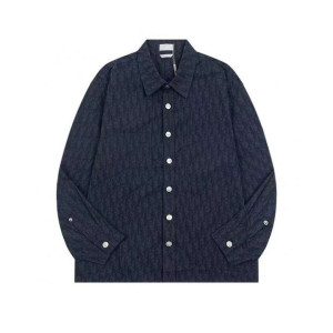 DIOR 디올 오블리크 로고 셔츠