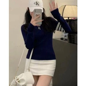 THOM BROWNE 톰브라운 기본 라운드 니트 4COLOR