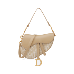 DIOR 디올 오블리크 자카드 새들 백