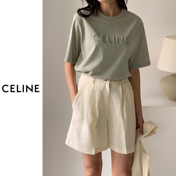 CELINE 셀린느 매트 레터링 반팔티 5COLOR