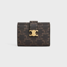 CELINE 셀린느 니노 파인 스트랩 지갑 트리옹프 캔버스 10M962