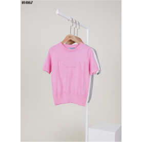 PRADA 프라다 엠보 로고 숏 니트 3COLOR