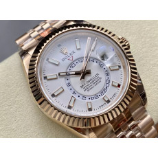 ROLEX 로렉스 스카이드웰러 화이트 다이얼 로즈골드 금통 쥬빌레 42mm