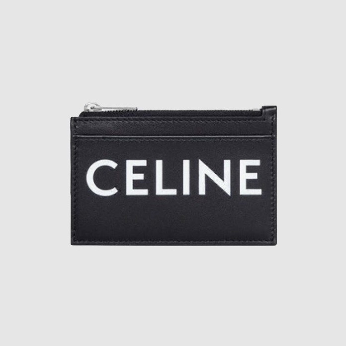 CELINE 셀린느 스무스 지퍼 카드 홀더 10F993