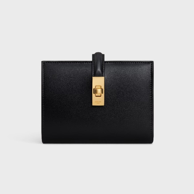CELINE 셀린느 새틴 송아지 가죽 동전 지갑 10M483 2COLOR