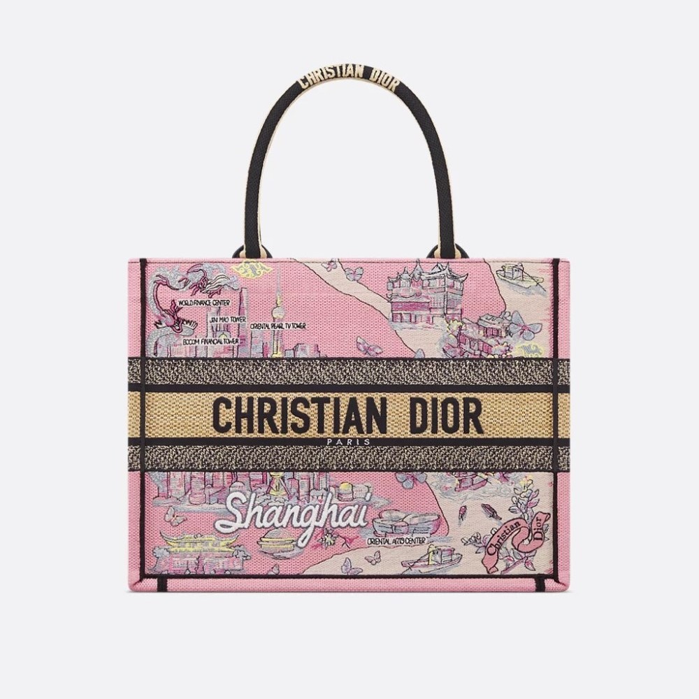 DIOR 디올 북 토트백 미듐 M1296-3