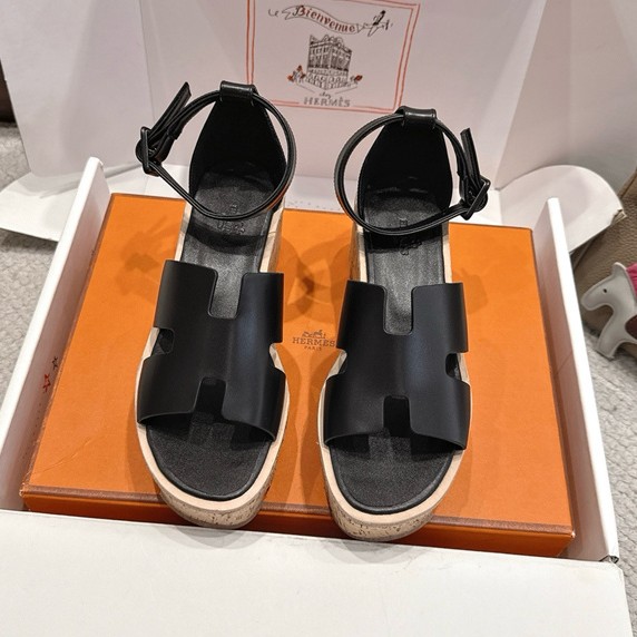 HERMES 에르메스 여성용 샌들 (굽높이6.5CM) H53815 2COLOR