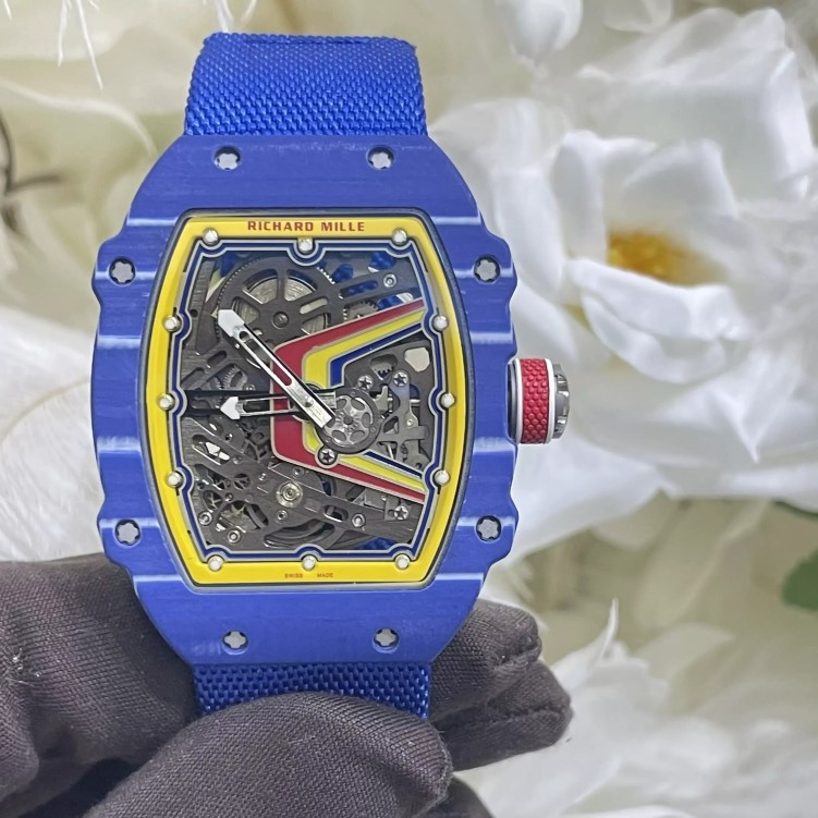 RICHARD MILLE 리차드밀 페르난도 알론소 에디션 블루 카본 RM67-02