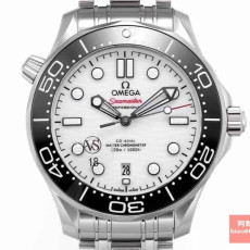 OMEGA 오메가 시마스터 300M 화이트 세라믹 다이얼 SS 브레이슬릿 42mm 210.30.42.20.04.001