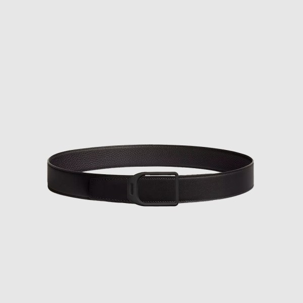 HERMES 에르메스 Jockey 벨트 버클 리버서블 가죽 스트랩