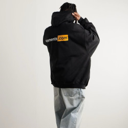  VETEMENTS 베트멍 XXX 닷컴 후디