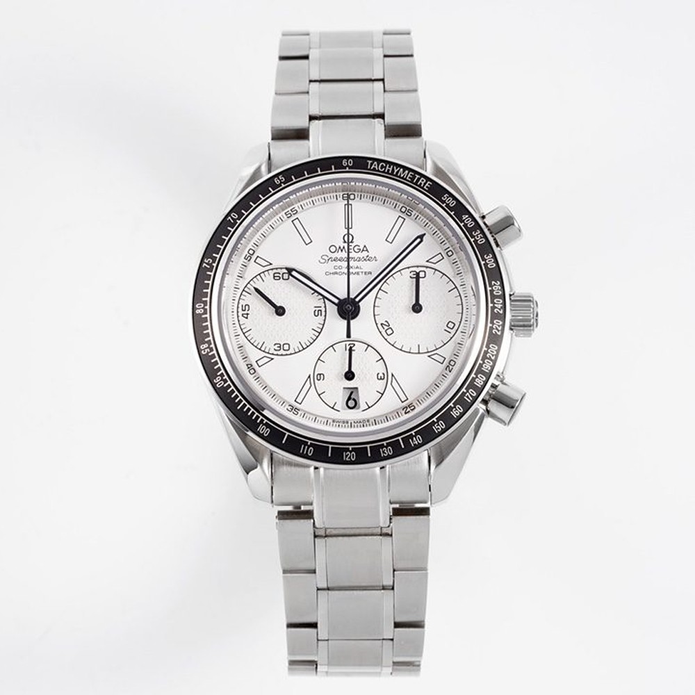 OMEGA 오메가 스피드마스터 크로노그래프 화이트 다이얼 40mm 326.30.40.50.02.001