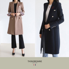 THOM BROWNE 톰브라운 기본 코트