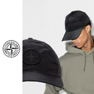 STONE ISLAND 스톤아일랜드 와펜로고 나일론 메탈 볼캡