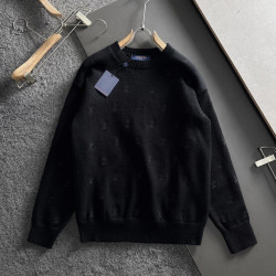 LOUIS VUITTON 루이비통 엠브로이더드 시그니처 크루넥 니트