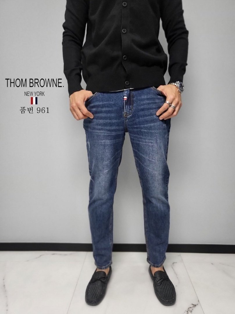 THOM BROWNE 톰브라운 청바지