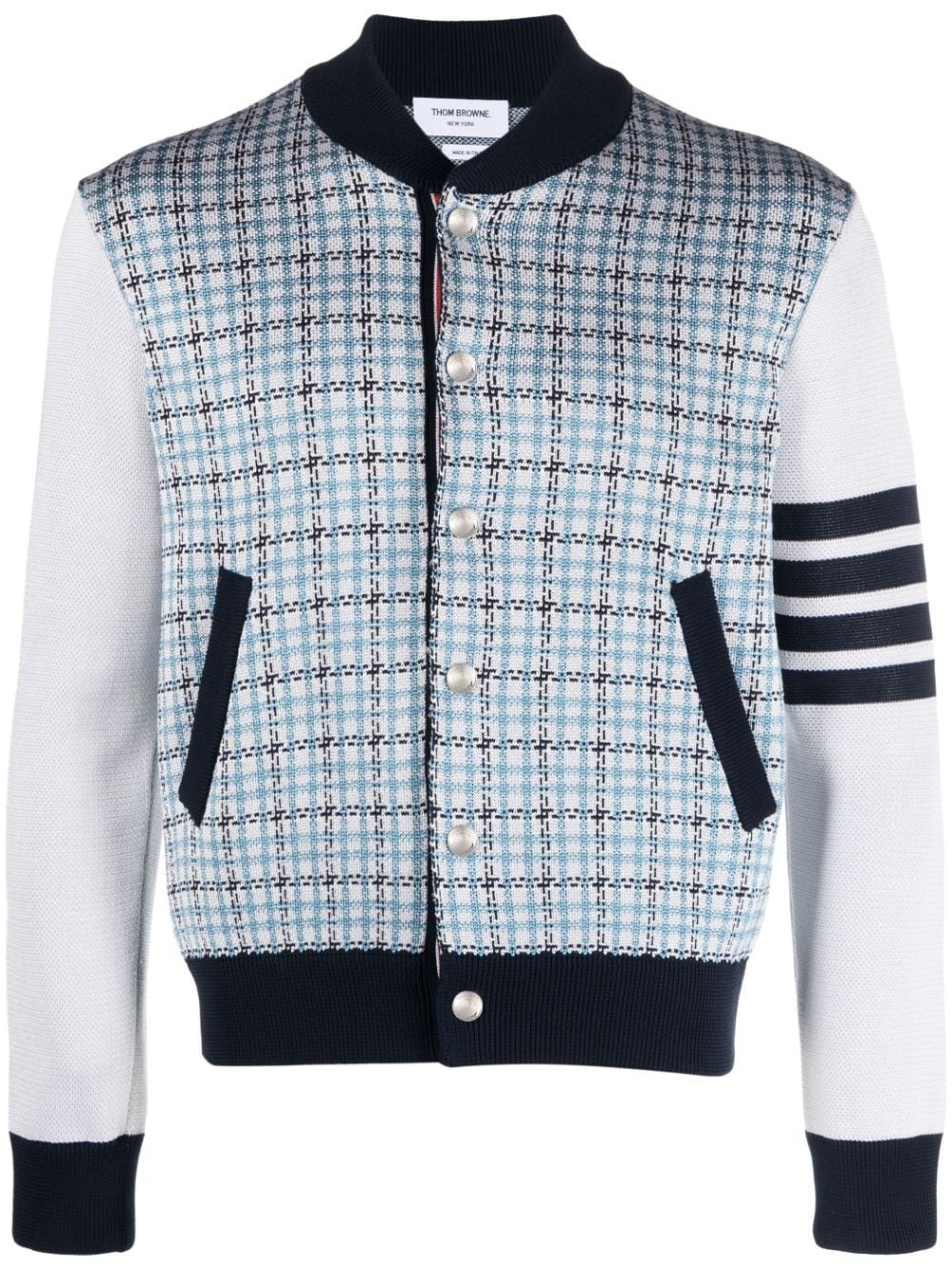 THOM BROWNE 톰브라운 메탈 봄버 자켓 2COLOR