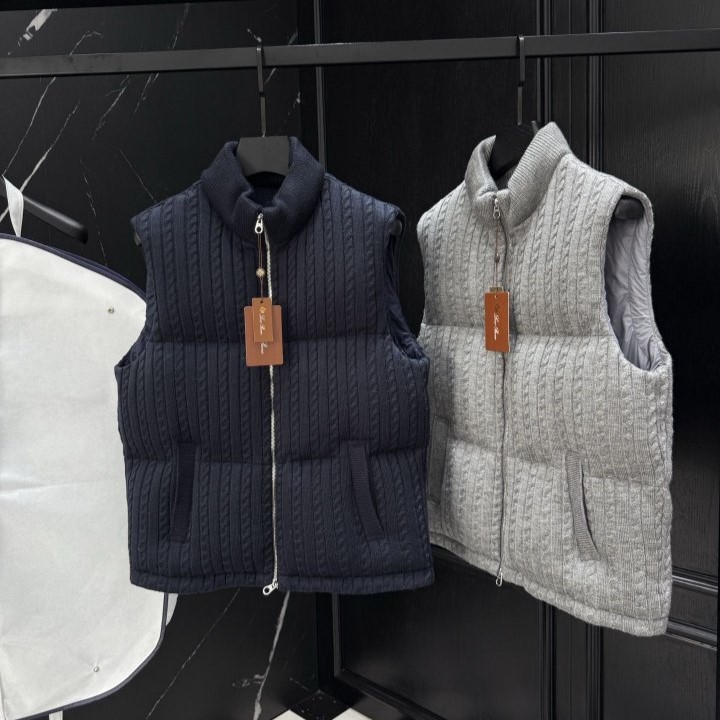 LOROPIANA 로로피아나 니트 다운 베스트