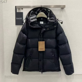 BURBERRY 버버리 패치 구스다운 패딩