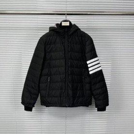 THOM BROWNE 톰브라운 사선완장 다운 패딩 2COLOR