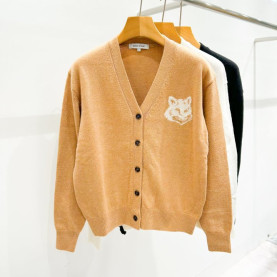 MAISON KITSUNE 메종키츠네 인타르시아 가디건 3COLOR