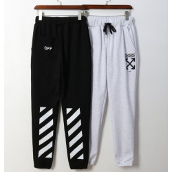 OFF-WHITE 오프화이트 런닝 기모 조거 팬츠 2COLOR