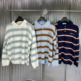 MIUMIU 미우미우 포인트 카라 니트