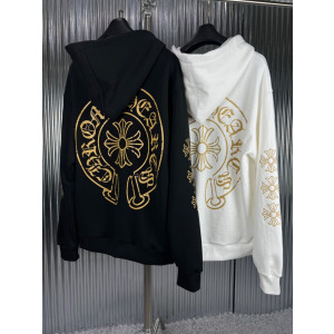 CHROME HEARTS 크롬하츠 크랙 후드집업