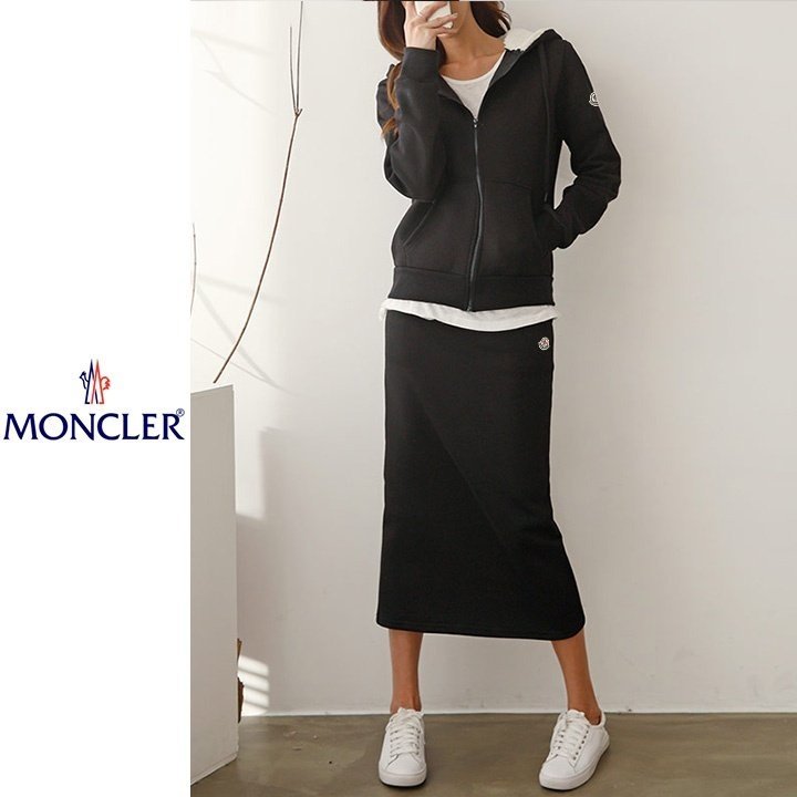 MONCLER 몽클레어 양털집업 스커트 세트 2COLOR