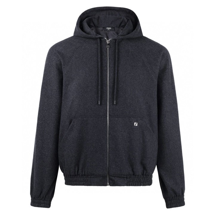 FENDI 펜디 울 후드 집업 자켓