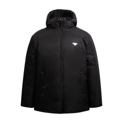 PRADA 프라다 리나일론 리버시블 후드 다운 패딩