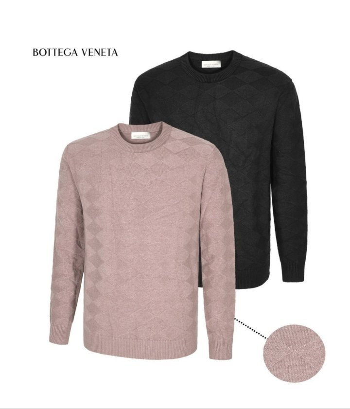 BOTTEGA VENETA 보테가베네타 뉴엠보 울캐시 니트