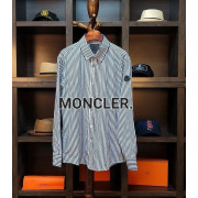 MONCLER 몽클레어 블랙라벨 리안 스트라이프 셔츠